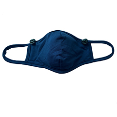 Cloth Face Mask, Blue, 100/PK