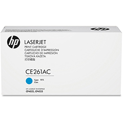 CE261AC Cyan Original LaserJet Toner Cartridge